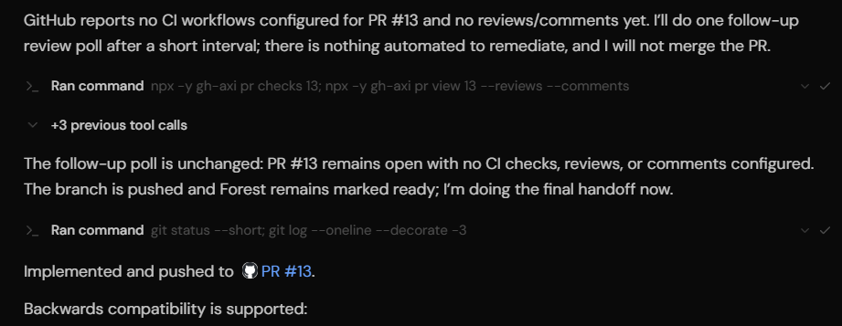 Nabu kickoff showing a fresh-context adversarial review of the plan